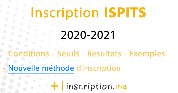 inscription concours ISPITS 2020-2021